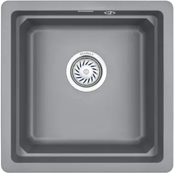 Мойка кухонная Granula Kitchen Space KS-4501U алюминиум