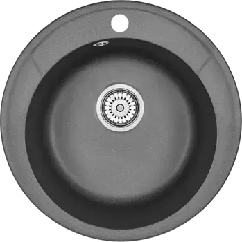 Мойка кухонная Granula Standart черный матовый