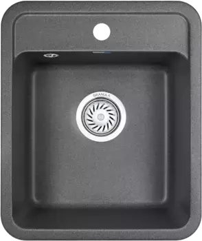 Мойка кухонная Granula Standart серый матовый