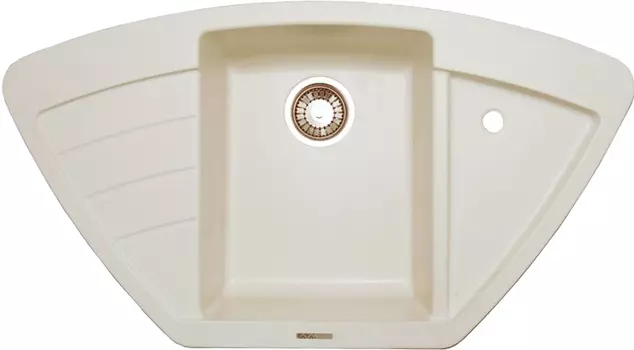 Мойка кухонная Lava A2 белая