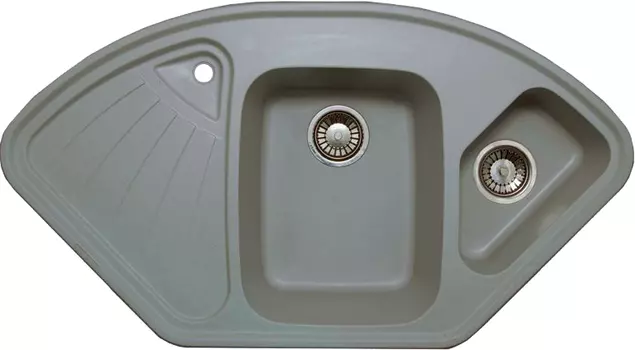 Мойка кухонная Lava A3 серая