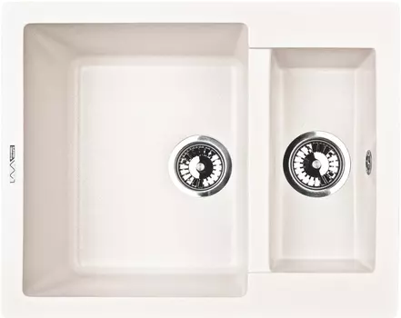Мойка кухонная Lava D1 белая