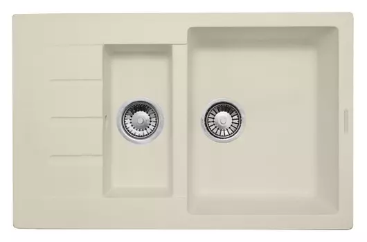 Мойка кухонная Lava D2 белая