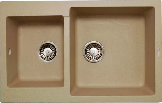 Мойка кухонная Lava D3 светлый беж