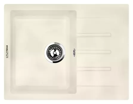 Мойка кухонная Lava L1 белая