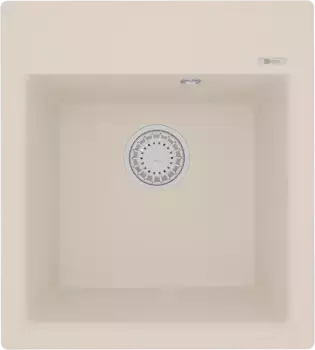 Мойка кухонная Lemark Hanka 45х50 бежевый матовый, шампань