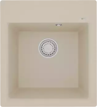 Мойка кухонная Lemark Hanka 45х50 бежевый матовый