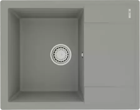 Мойка кухонная Lemark Imandra 64х50 серый матовый, грей