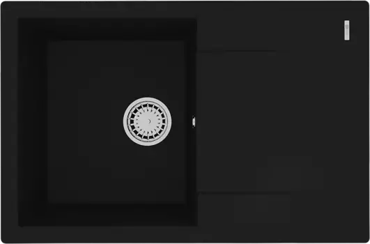 Мойка кухонная Lemark Imandra 76х50 черный матовый, антрацит