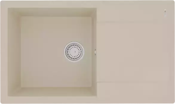 Мойка кухонная Lemark Imandra 84х50 бежевый матовый