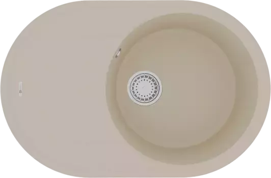 Мойка кухонная Lemark Lacha 76х50 бежевый матовый