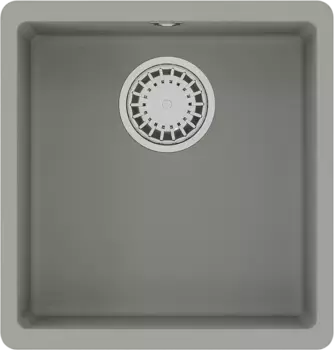 Мойка кухонная Lemark Sinara 40х42 серый матовый, грей