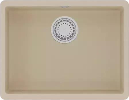 Мойка кухонная Lemark Sinara 54х42 бежевый матовый