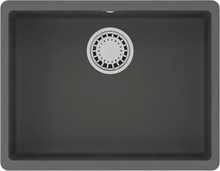 Мойка кухонная Lemark Sinara 54х42 серый матовый, серый шелк
