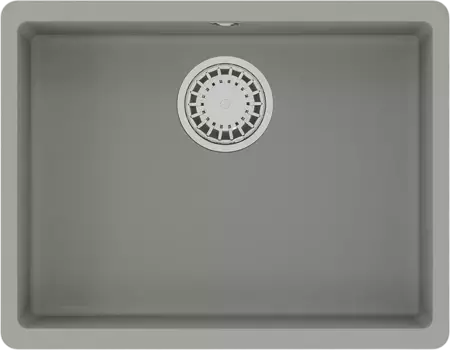 Мойка кухонная Lemark Sinara 54х42 серый матовый, грей