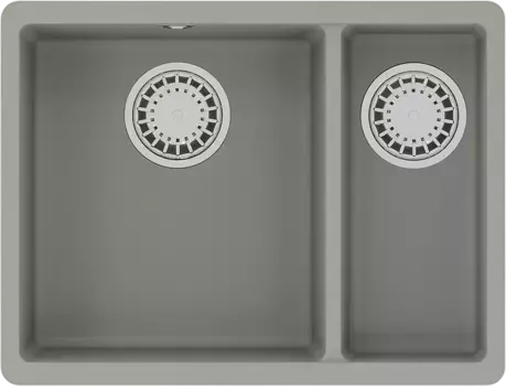 Мойка кухонная Lemark Sinara 55х42 серый матовый, грей