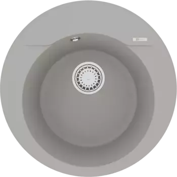 Мойка кухонная Lemark Sula 50х50 серый матовый, грей