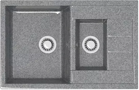 Мойка кухонная Marrbaxx Блонди Z210Q008 тёмно-серый