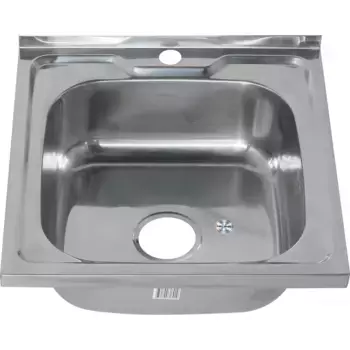 Мойка кухонная Melana 50х50 полированная сталь