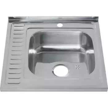 Мойка кухонная Melana 60х60 R полированная сталь