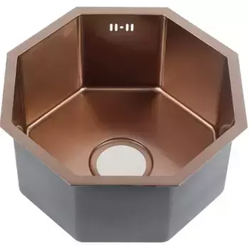 Мойка кухонная Melana Profline 40х40 бронза
