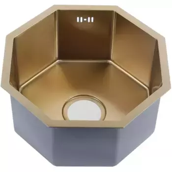 Мойка кухонная Melana Profline 40х40 золото