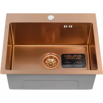 Мойка кухонная Melana ProfLine 53х43 бронза