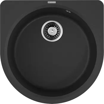 Мойка кухонная Omoikiri Akegata 51х51 черный матовый