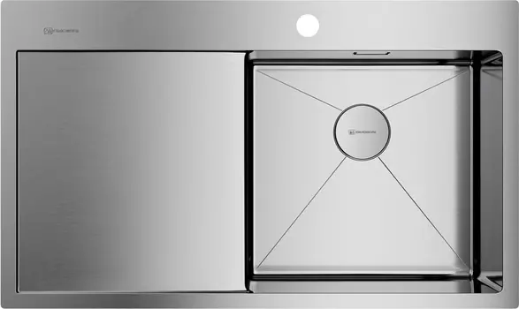 Мойка кухонная Omoikiri Akisame 86 4993763 нержавеющая сталь