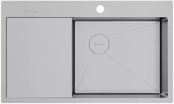 Мойка кухонная Omoikiri Akisame 86х51 R нержавеющая сталь