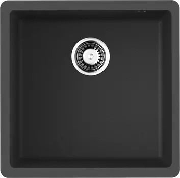 Мойка кухонная Omoikiri Bosen Tetogranit 44х44 черный матовый