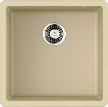 Мойка кухонная Omoikiri Bosen Tetogranit 44х44 бежевый матовый, шампань