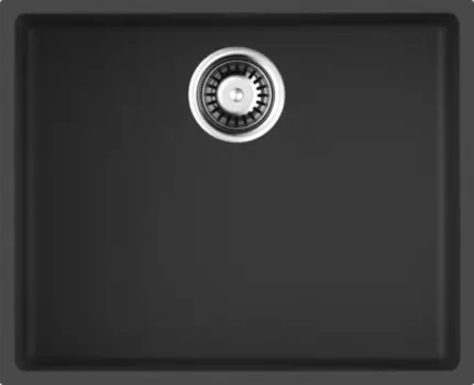 Мойка кухонная Omoikiri Bosen Tetogranit 54х44 черный матовый