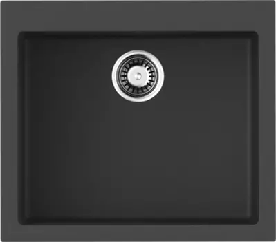Мойка кухонная Omoikiri Bosen Tetogranit 57х50 черный матовый