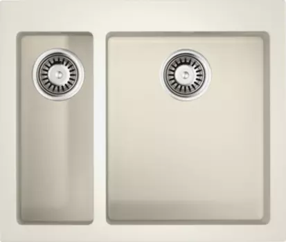 Мойка кухонная Omoikiri Bosen Tetogranit 59х50 белый матовый