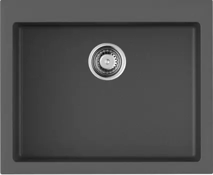 Мойка кухонная Omoikiri Bosen 61х50 серый матовый, платина