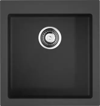 Мойка кухонная Omoikiri Bosen Artceramic 47х50 черный матовый, графит