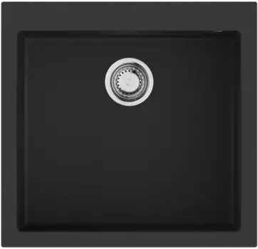 Мойка кухонная Omoikiri Bosen Artceramic 57х50 черный матовый, графит