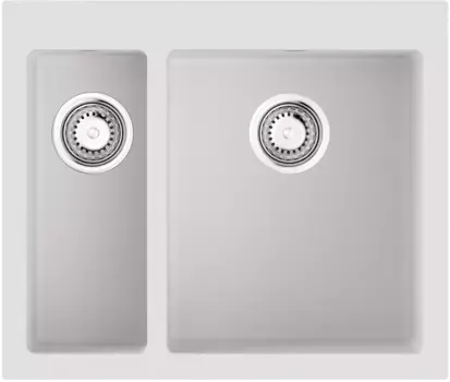 Мойка кухонная Omoikiri Bosen Artceramic 59х50 белый матовый