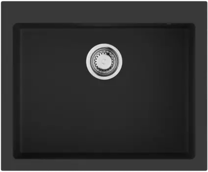 Мойка кухонная Omoikiri Bosen Artceramic 61х50 черный матовый, графит