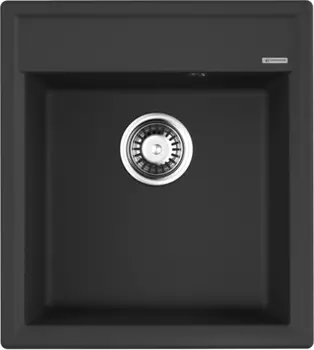Мойка кухонная Omoikiri Daisen 46х51 черный матовый