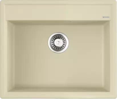 Мойка кухонная Omoikiri Daisen 60х51 бежевый матовый, ваниль