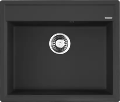 Мойка кухонная Omoikiri Daisen 60х51 черный матовый