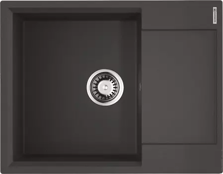 Мойка кухонная Omoikiri Daisen 65х51 черный матовый