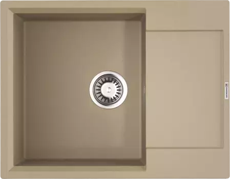 Мойка кухонная Omoikiri Daisen Tetogranit 51х65 бежевый матовый, шампань