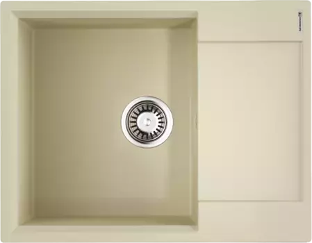 Мойка кухонная Omoikiri Daisen Tetogranit 51х65 бежевый матовый, ваниль