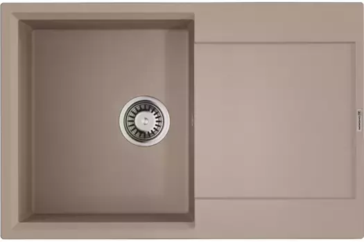 Мойка кухонная Omoikiri Daisen Tetogranit 78х51 бежевый матовый