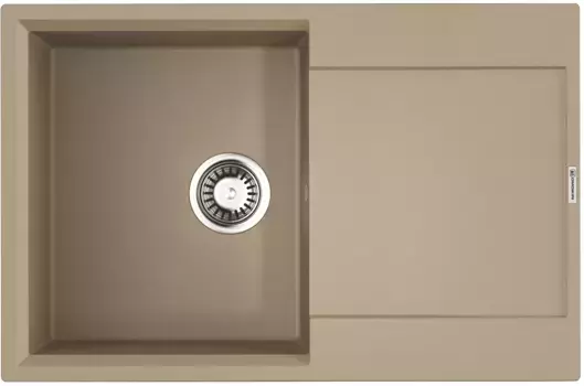 Мойка кухонная Omoikiri Daisen Tetogranit 78х51 бежевый матовый, шампань