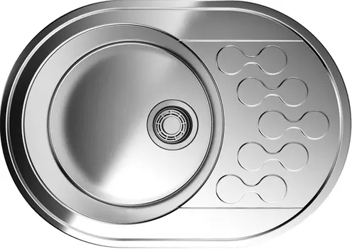 Мойка кухонная Omoikiri Kasumigaura 65 4993727 нержавеющая сталь