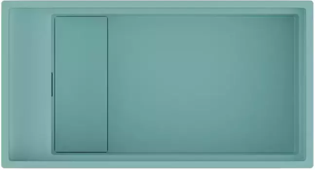 Мойка кухонная Omoikiri Yamakawa Artceramic 86х46 голубой матовый, azur blue